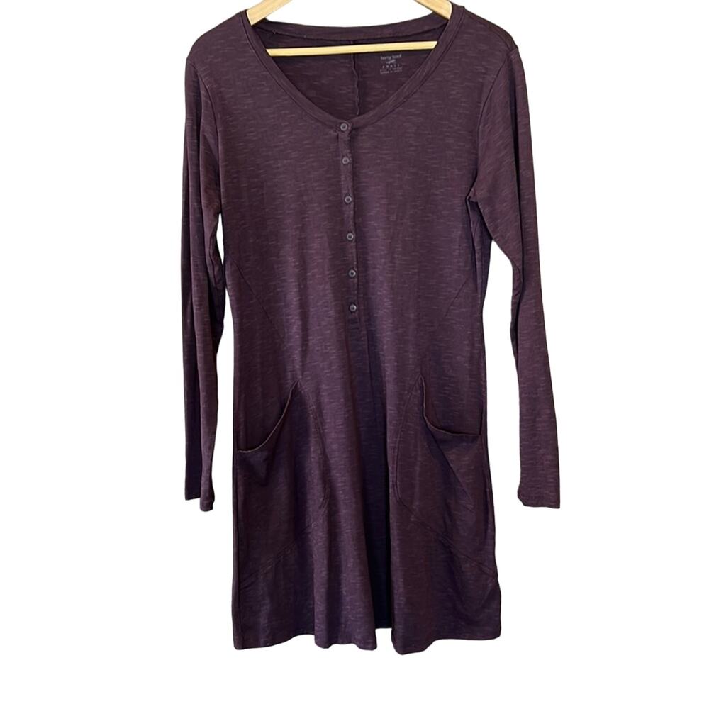Horny Toad Long Sleeve Dress - Purple